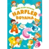 Minik Eller Boyuyor – Harfler Boyama Kitabı (Örnek Resimli)