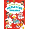 Minik Eller Boyuyor – Meslekler Boyama Kitabı (Örnek Resimli)