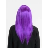 Mor Renk Düz Kesim Uzun Parti Peruğu Takma Saç (5047)