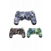 Mey İthalat® PS4 Joystick Oyun Kolu Titreşimli Uzun Pil Ömrü USB Şarj Kablolu