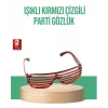 Mey İthalat® Renkli Işıklı Gözlük Eğlenceli Gece Aksesuarı