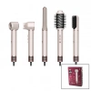ROSE GOLD AİR BRUSH 5İN1=BUKLE-HACİMLE-DÜZLEŞTİR-2-FIRÇA SAÇ KURUTMA - ŞEKİL MAKİNESİ 1300W3-KDM.HIZ - DERECE SHD-1729 (5047)