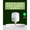 Mey İthalat® Şarjlı LED Torch Ampul 30 Watt Beyaz Işık Enerji Tasarruflu
