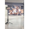 Mey İthalat® Selfie Çubuğu Tripod Kumandalı Telefon Tutucu Siyah