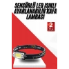 Mey İthalat® Sensörlü Kamp Lambası Ayarlanabilir Kafa Lambası Kafa Bantlı