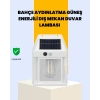 Mey İthalat® Sensörlü Solar Led Dış Duvar Aydınlatma