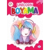 Sevimli Unicorn Boyama