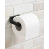 Mey İthalat® Siyah Tuvalet Kağıdı Tutucu Mat Kaplama Banyo Peçetelik