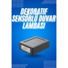 Mey İthalat® Solar Güneş Enerjili Çift Taraflı Duvar Lambası Çift Taraflı Duvar Lamba Güneş Enerjili