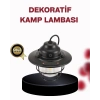 Mey İthalat® Su Geçirmez Taşınabilir Çadır Gece Lambası