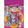 Süslü Köpekler  Boyama Kitabı Popsticker