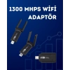 Mey İthalat® USB WiFi Adaptör – 1200 Mbps Hız
