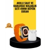 Mey İthalat® Watch 9 Max Akıllı Saat Sesli Görüşme Özellikli Kulaklık Seti