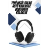Mey İthalat® Yeni Nesil Bluetooth Kulaklık Kulak Üstü ANC Özelliği Yüksek Ses Kaliteli