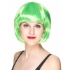 Yeşil Parti Peruğu Kısa Küt Saç (5047)