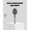 Mey İthalat® Yüksek Basınçlı Masajlı Duş Başlığı Su Tasarruflu