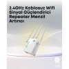 Mey İthalat® Yüksek Hızlı Parazit Önleyici WiFi Repeater Router