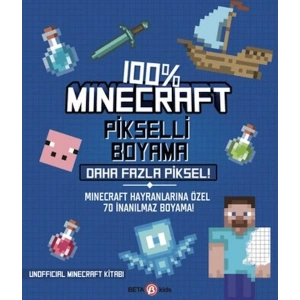 %100 Minecraft Pikselli Boyama - Daha Fazla Piksel
