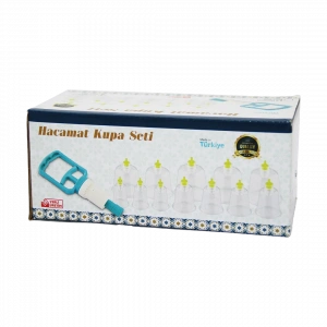 12 PARÇA  HACAMAT KUPA MASAJ SETİ (5047)