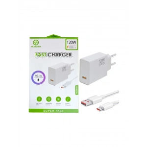 120W Süper Hızlı Şarj Cihazı - USB Type-C (5047)