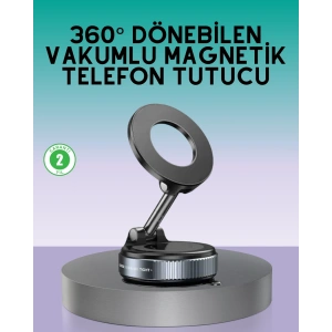 Mey İthalat® 360 Derece Ayarlanabilir Manyetik Araç Telefon Standı