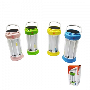 40W X 6 TÜP SOLAR ŞARJLI - FİŞLİ LED IŞILDAK FENER 240W (5047)