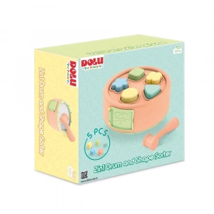 Mey İthalat® 5194 OYUNCAK 2Sİ 1 ARADA DAVUL VE BULTAK