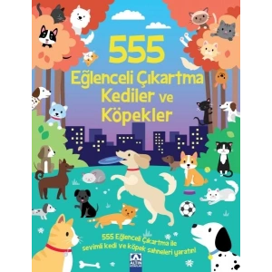 555 Eğlenceli Çıkartma Kediler Ve Köpekler