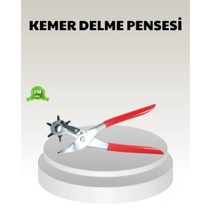 Mey İthalat® 6 Başlıklı Kemer Delme Pense Paslanmaz Çelik Çok Amaçlı