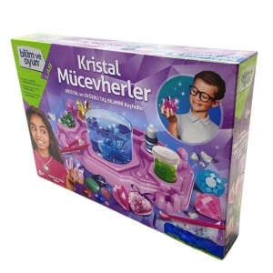 Mey İthalat® 64059 Bilim ve Oyun - Kristal Mucevherler
