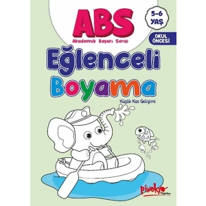 ABS 5-6 Yaş Eğlenceli Boyama