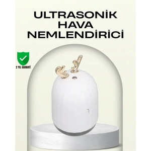 Mey İthalat® ABS+PP Malzemeli Taşınabilir 220 ml USB Mist Nemlendirici