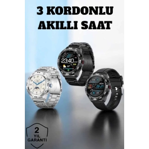 Mey İthalat® Akıllı Saat Arama Cevaplayan Titreşim Özelliğiyle Bildirim Görebilen