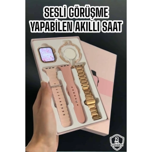 Mey İthalat® Akıllı Saat Bluetooth Bağlantılı Aksesuar Hediyeli GPS Takibi