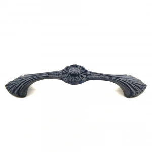 Antika Tarz Dekoratif Pirinç Göz Mobilya Kulbu - 21x127 Mm, Oksit