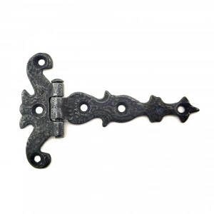 Antika Tarz Dekoratif Pirinç Kuyruklu Kelebek Menteşe - 63x100 Mm, Oksit