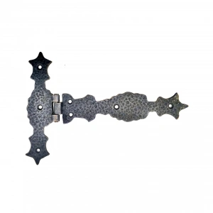 Antika Tarz Dekoratif Pirinç Kuyruklu Zambak Menteşe - 175x248 Mm, Oksit