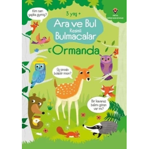 Ara Ve Bul Resimli Bulmacalar - Ormanda
