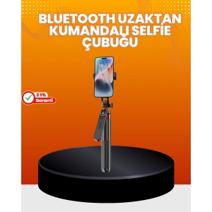 Mey İthalat® Ayarlanabilir Telefon Tripodu Selfie Stick Çok Açılı Çekim