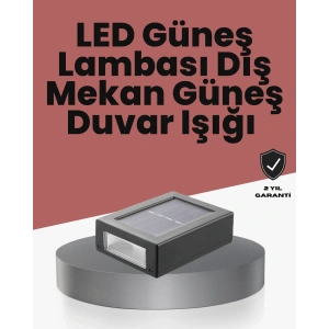 Mey İthalat® Bahçe ve Balkon İçin Güneş Enerjili Lamba