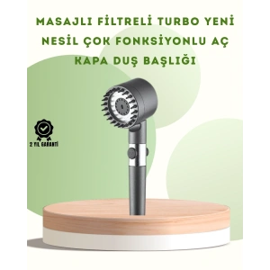Mey İthalat® Banyo İçin Filtreli Duş Başlığı Pratik Kullanım