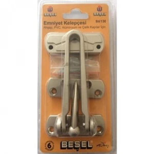 Mey İthalat® Başel Kapı Emniyet Kelepçesi Saten