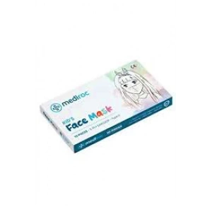 BEYAZ ÇOCUK MASKESİ LASTİKLİ 10 PARÇA (5047)