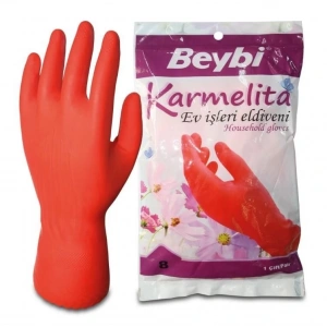 Beybi Karmelita Bulaşık Eldiveni No:8,5