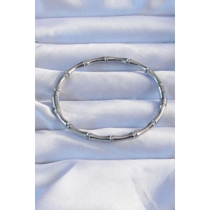 316L Çelik Gümüş Renk Kemik Model Bileklik