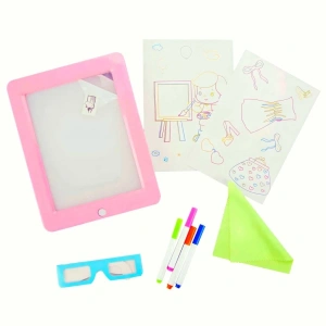 Mey İthalat® 3D Doodle Sihirli Pembe Yazı Tahtası