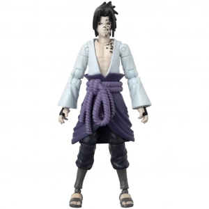 Mey İthalat® Anime Heroes Naruto Sasuke Uchiha Figür ve Aesuar Seti 16 cm