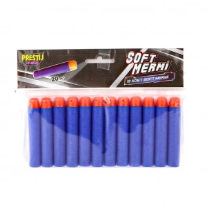 Mey İthalat® FAB BK 001  Yedek Yumuşak Dart Mermisi -Prestij Oyuncak