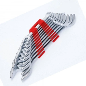 Mey İthalat® İzeltaş 0100 İki Ağız Anahtar Takımı Kısa Boy 12 Parça