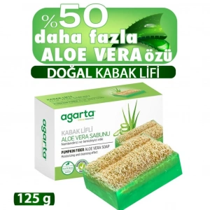 Mey İthalat®   Kabak Lifli Aloe Vera Sabunu 125 Gr